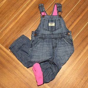 Fleece Lined Overalls